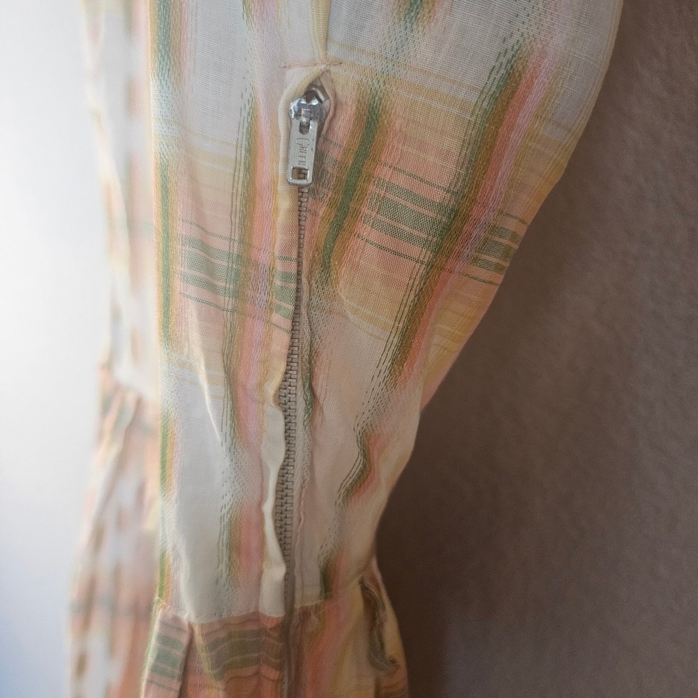 vintage modern classics dress siz small medium 40s 50s cap sleeve spring summer - Picture 5 of 9